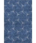 Addison Mayfield Blue AMF968 - 8ft. Round Rug