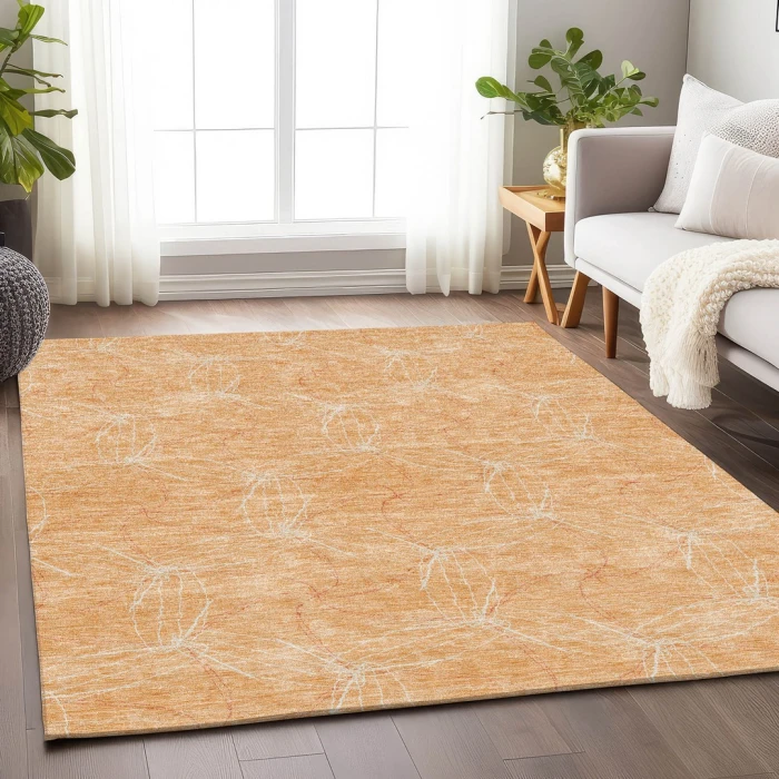 Addison Mayfield Orange AMF968 5ft. x 7ft. 6in. Rect. Rug