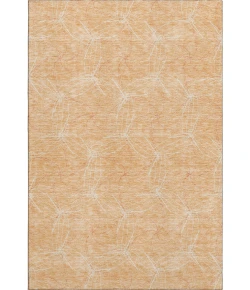 Addison Mayfield Orange AMF968 - 8ft. Round Rug