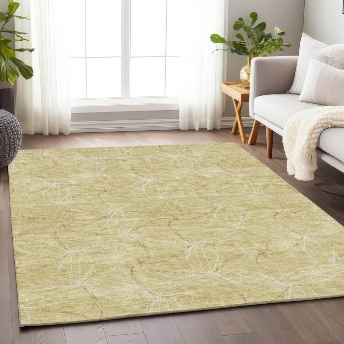 Addison Mayfield Gold AMF968 8ft. x 10ft. Rect. Rug