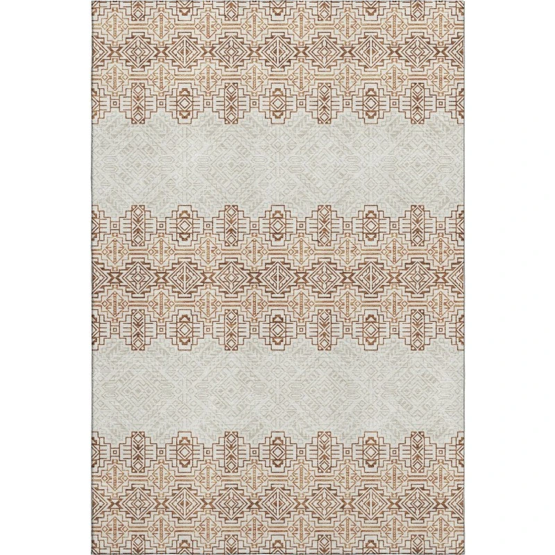 Addison Mayfield Orange AMF970 5ft. x 7ft. 6in. Rect. Rug