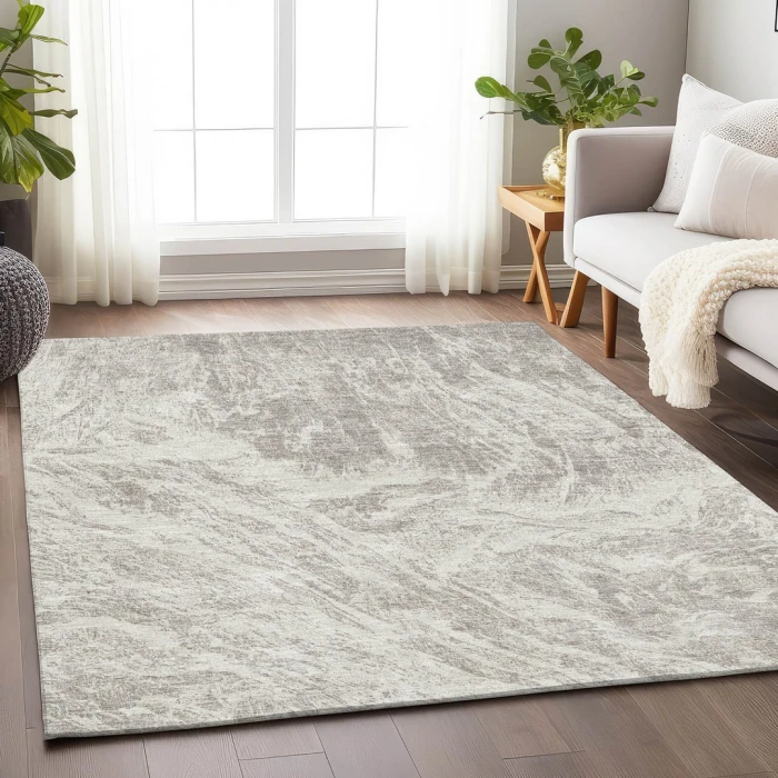 Addison Mayfield Brown AMF971 - 8ft. Round Rug