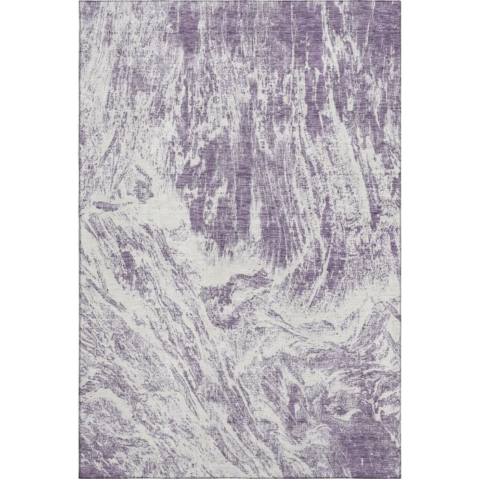 Addison Mayfield Purple AMF971 - 8ft. Round Rug