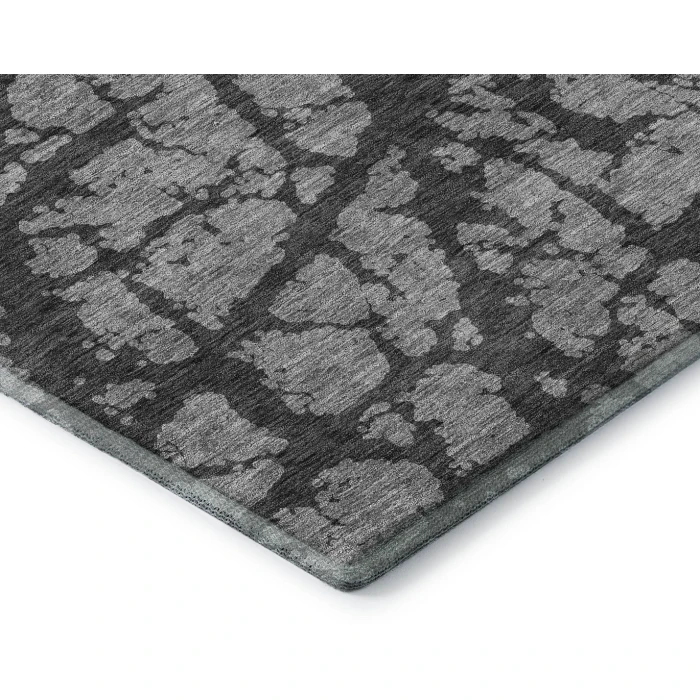 Addison Mayfield Gray AMF972 - 8ft. Round Rug