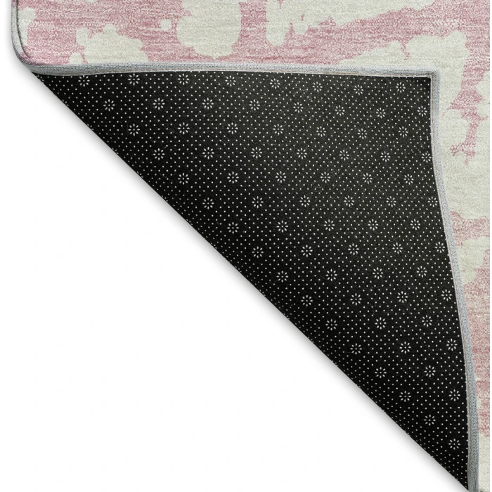 Addison Mayfield Pink AMF972 - 8ft. Round Rug