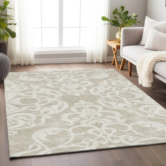 Addison Mayfield Brown AMF973 8ft. x 10ft. Rect. Rug