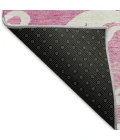 Addison Mayfield Pink AMF973 - 8ft. Round Rug