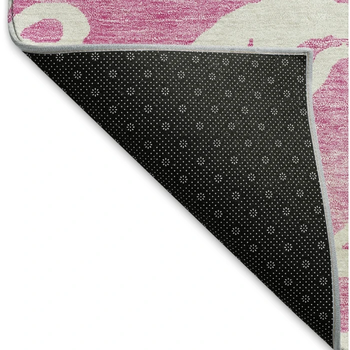 Addison Mayfield Pink AMF973 - 8ft. Round Rug