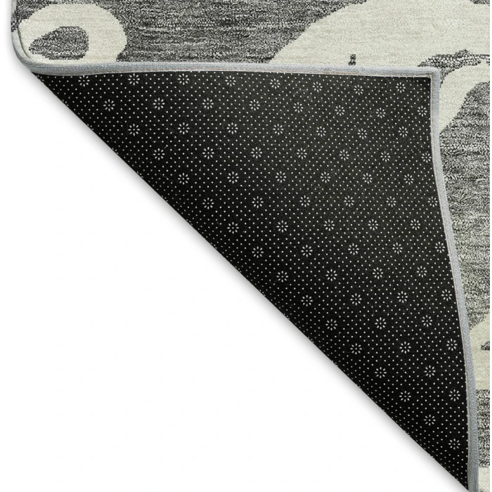 Addison Mayfield Gray AMF973 - 8ft. Round Rug