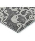 Addison Mayfield Gray AMF973 - 8ft. Round Rug