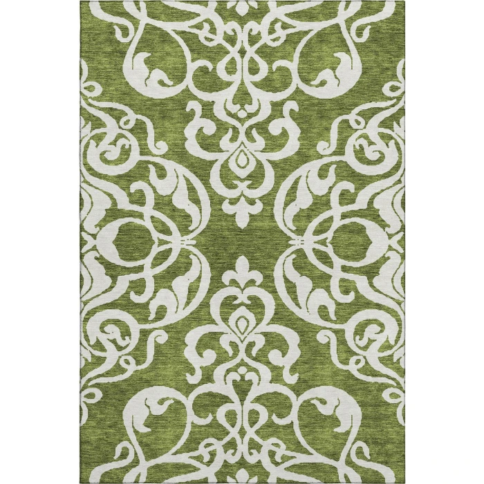 Addison Mayfield Green AMF973 2ft. 3in. x 7ft. 6in. Rect. Rug