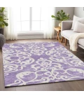 Addison Mayfield Purple AMF973 9ft. x 12ft. Rect. Rug