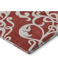 Addison Mayfield Red AMF973 8ft. x 10ft. Rect. Rug