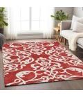 Addison Mayfield Red AMF973 8ft. x 10ft. Rect. Rug