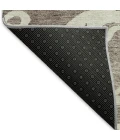 Addison Mayfield Brown AMF973 - 8ft. Round Rug