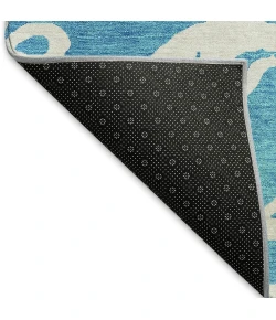 Addison Mayfield Teal AMF973 - 8ft. Round Rug