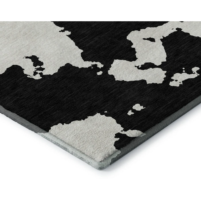 Addison Mayfield Black AMF975 8ft. x 10ft. Rect. Rug