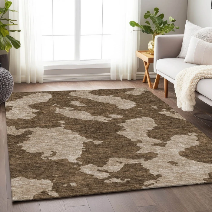 Addison Mayfield Brown AMF975 2ft. 3in. x 7ft. 6in. Rect. Rug