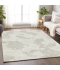 Addison Mayfield Ivory AMF975 - 8ft. Round Rug