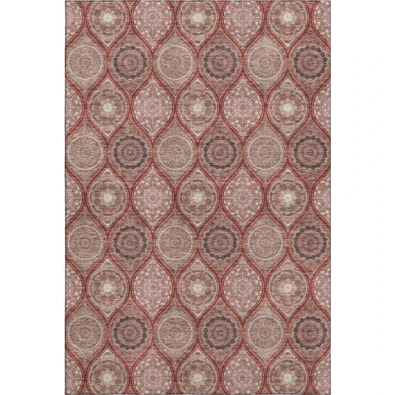 Addison Mayfield Orange AMF976 5ft. x 7ft. 6in. Rect. Rug