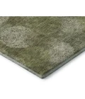 Addison Mayfield Green AMF977 - 8ft. Round Rug