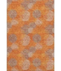 Addison Mayfield Orange AMF977 - 8ft. Round Rug