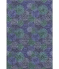 Addison Mayfield Purple AMF977 - 8ft. Round Rug