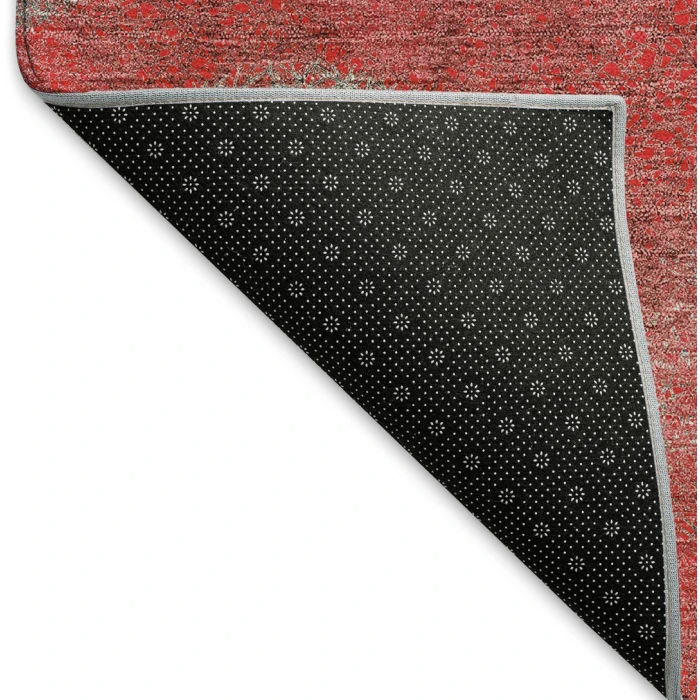 Addison Mayfield Red AMF977 - 8ft. Round Rug