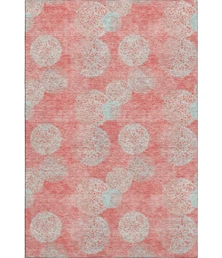 Addison Mayfield Orange AMF977 - 8ft. Round Rug
