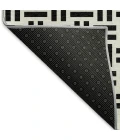 Addison Mayfield Black AMF978 2ft. 3in. x 7ft. 6in. Rect. Rug