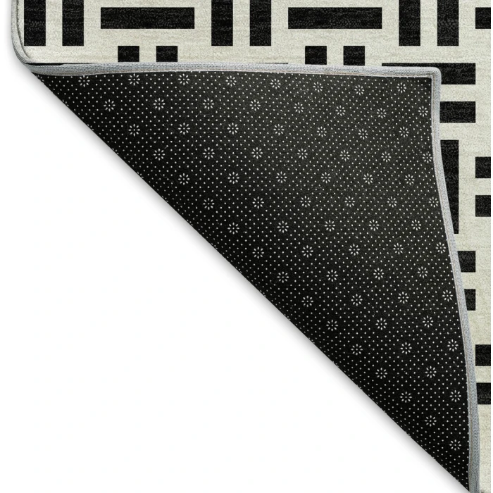 Addison Mayfield Black AMF978 5ft. x 7ft. 6in. Rect. Rug