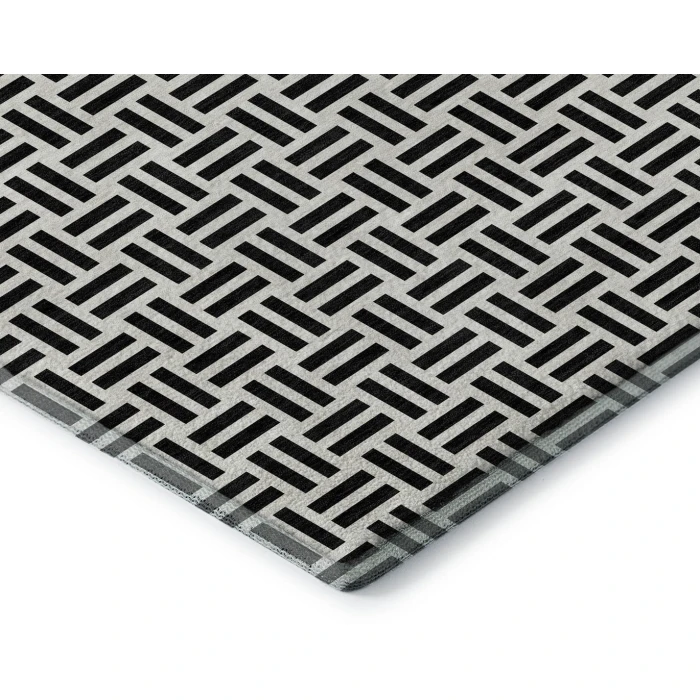 Addison Mayfield Black AMF978 5ft. x 7ft. 6in. Rect. Rug