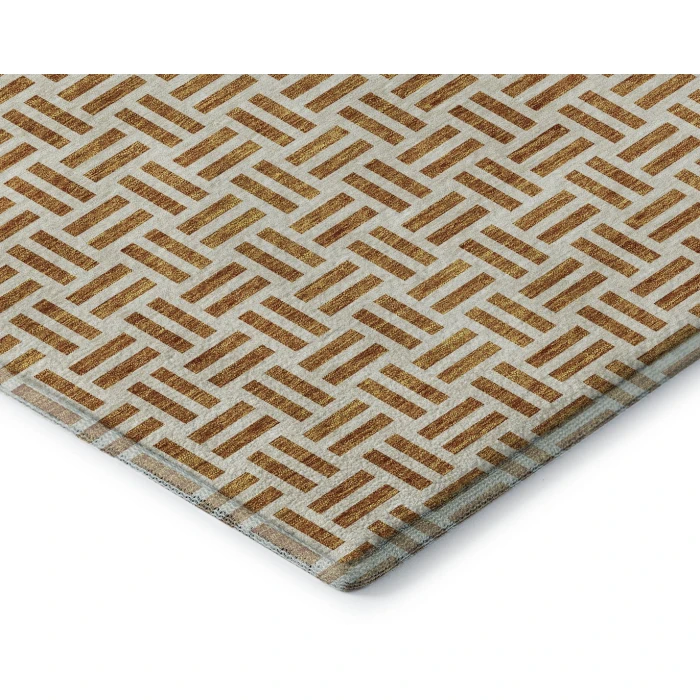 Addison Mayfield Orange AMF978 5ft. x 7ft. 6in. Rect. Rug