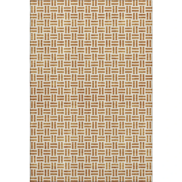 Addison Mayfield Orange AMF978 5ft. x 7ft. 6in. Rect. Rug
