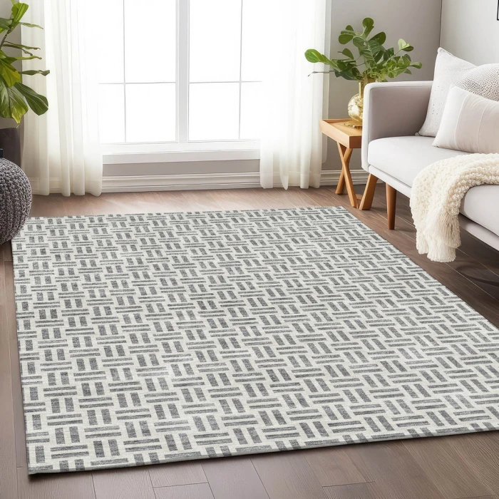 Addison Mayfield Gray AMF978 5ft. x 7ft. 6in. Rect. Rug
