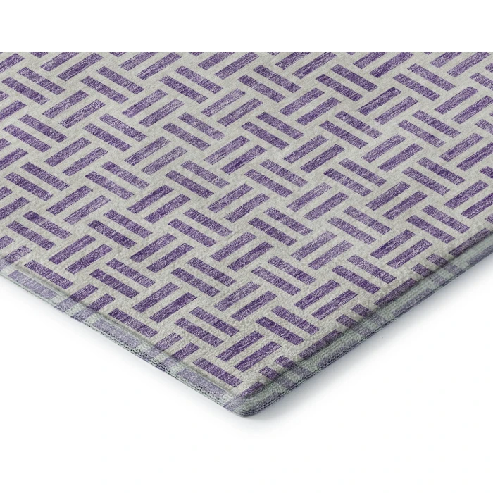 Addison Mayfield Purple AMF978 5ft. x 7ft. 6in. Rect. Rug