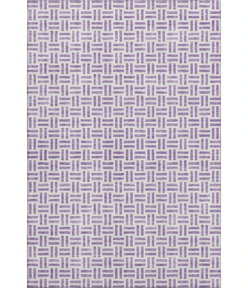 Addison Mayfield Purple AMF978 2ft. 3in. x 7ft. 6in. Rect. Rug
