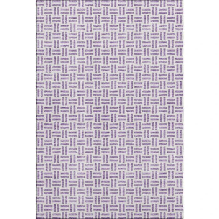 Addison Mayfield Purple AMF978 5ft. x 7ft. 6in. Rect. Rug