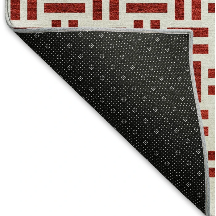 Addison Mayfield Red AMF978 9ft. x 12ft. Rect. Rug