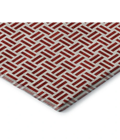 Addison Mayfield Red AMF978 2ft. 3in. x 7ft. 6in. Rect. Rug