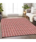 Addison Mayfield Red AMF978 2ft. 3in. x 7ft. 6in. Rect. Rug