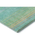 Addison Mayfield Teal AMF979 - 8ft. Round Rug
