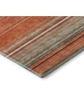 Addison Mayfield Orange AMF979 - 8ft. Round Rug