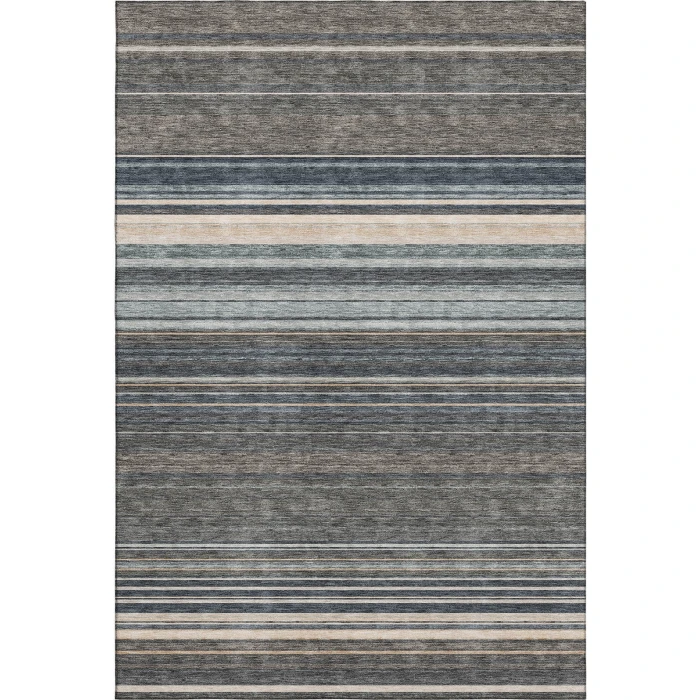 Addison Mayfield Brown AMF979 - 8ft. Round Rug