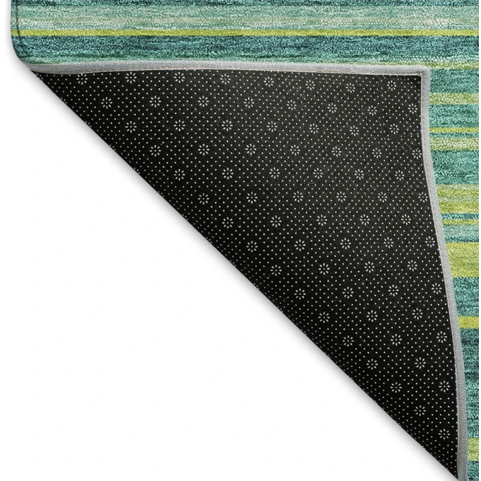 Addison Mayfield Teal AMF979 - 8ft. Round Rug