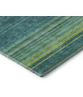 Addison Mayfield Teal AMF979 - 8ft. Round Rug