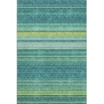Addison Mayfield Teal AMF979 9ft. x 12ft. Rect. Rug