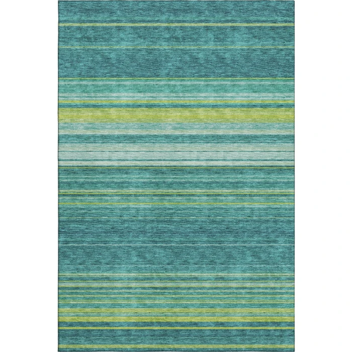 Addison Mayfield Teal AMF979 - 8ft. Round Rug