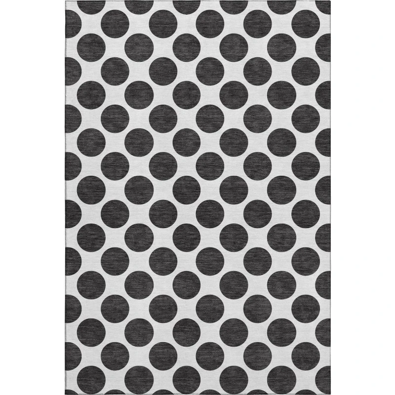 Addison Mayfield Black AMF980 5ft. x 7ft. 6in. Rect. Rug