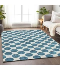Addison Mayfield Teal AMF980 8ft. x 10ft. Rect. Rug